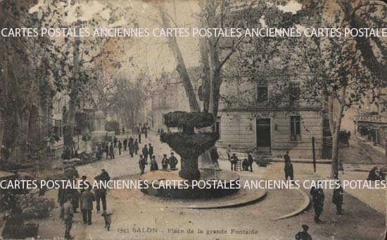 Cartes postales anciennes > CARTES POSTALES > carte postale ancienne > cartes-postales-ancienne.com Provence alpes cote d'azur Bouches du rhone Salon De Provence