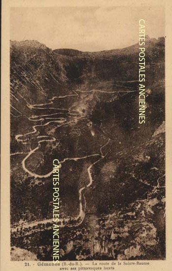 Cartes postales anciennes > CARTES POSTALES > carte postale ancienne > cartes-postales-ancienne.com Provence alpes cote d'azur Bouches du rhone Gemenos