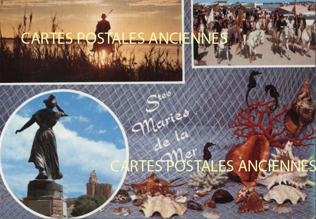 Cartes postales anciennes > CARTES POSTALES > carte postale ancienne > cartes-postales-ancienne.com Bouches du rhone  Saintes Maries De La Mer