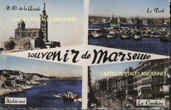 Cartes postales anciennes > CARTES POSTALES > carte postale ancienne > cartes-postales-ancienne.com Provence alpes cote d'azur Bouches du rhone Marseille
