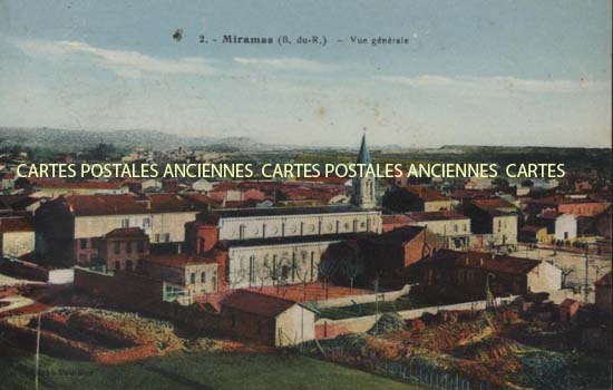 Cartes postales anciennes > CARTES POSTALES > carte postale ancienne > cartes-postales-ancienne.com Provence alpes cote d'azur Bouches du rhone Miramas