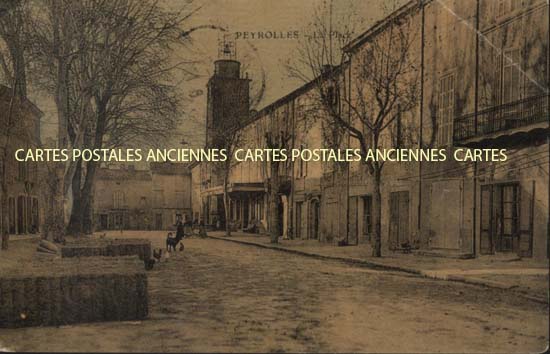 Cartes postales anciennes > CARTES POSTALES > carte postale ancienne > cartes-postales-ancienne.com Provence alpes cote d'azur Bouches du rhone Peyrolles En Provence