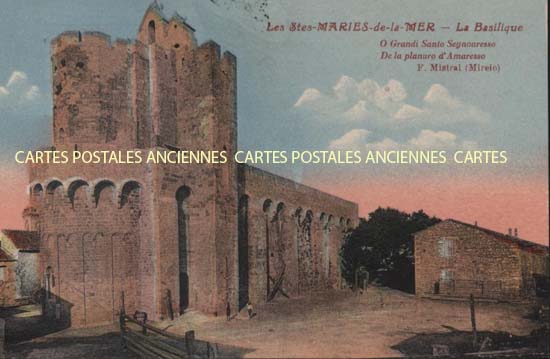 Cartes postales anciennes > CARTES POSTALES > carte postale ancienne > cartes-postales-ancienne.com Bouches du rhone  Saintes Maries De La Mer