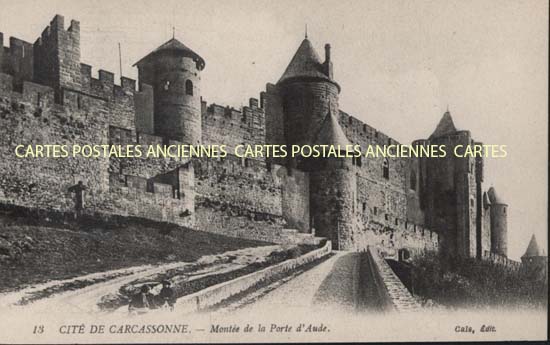 Cartes postales anciennes > CARTES POSTALES > carte postale ancienne > cartes-postales-ancienne.com Aude  Carcassonne