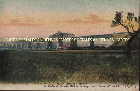 Cartes postales anciennes > CARTES POSTALES > carte postale ancienne > cartes-postales-ancienne.com Provence alpes cote d'azur Bouches du rhone Miramas