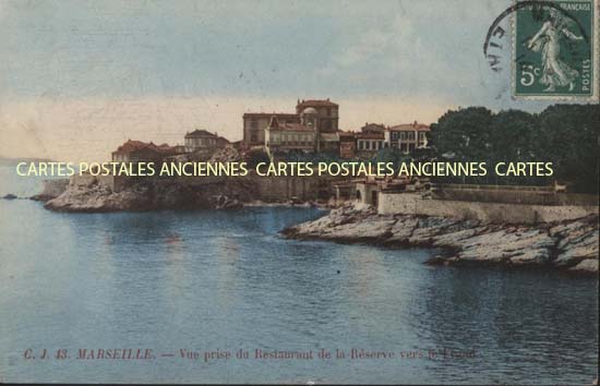 Cartes postales anciennes > CARTES POSTALES > carte postale ancienne > cartes-postales-ancienne.com Provence alpes cote d'azur Bouches du rhone Marseille