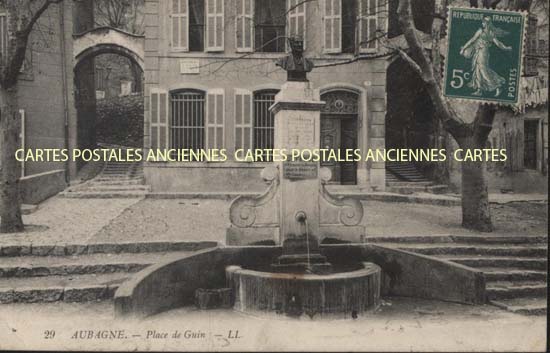 Cartes postales anciennes > CARTES POSTALES > carte postale ancienne > cartes-postales-ancienne.com Bouches du rhone  Aubagne