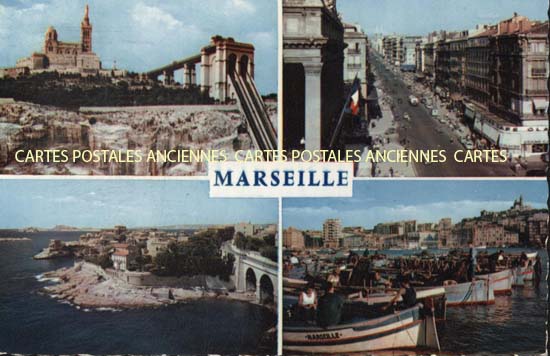 Cartes postales anciennes > CARTES POSTALES > carte postale ancienne > cartes-postales-ancienne.com Provence alpes cote d'azur Bouches du rhone Marseille