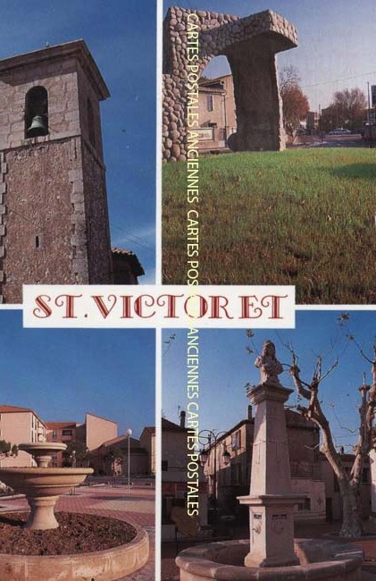 Cartes postales anciennes > CARTES POSTALES > carte postale ancienne > cartes-postales-ancienne.com Provence alpes cote d'azur Bouches du rhone Saint Victoret
