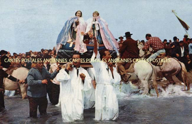 Cartes postales anciennes > CARTES POSTALES > carte postale ancienne > cartes-postales-ancienne.com Bouches du rhone  Saintes Maries De La Mer
