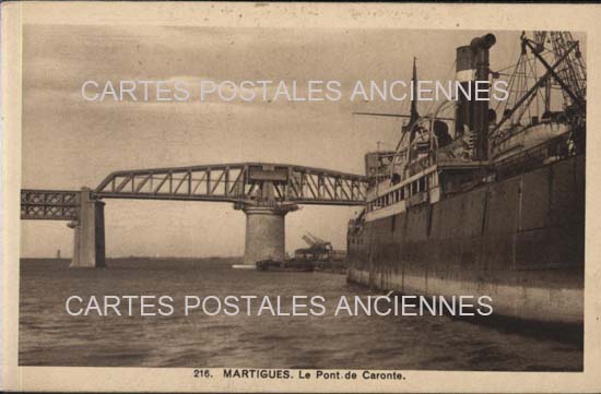 Cartes postales anciennes > CARTES POSTALES > carte postale ancienne > cartes-postales-ancienne.com Provence alpes cote d'azur Bouches du rhone Martigues