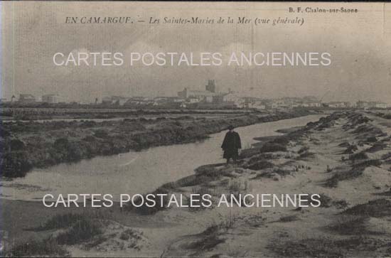 Cartes postales anciennes > CARTES POSTALES > carte postale ancienne > cartes-postales-ancienne.com Bouches du rhone  Saintes Maries De La Mer