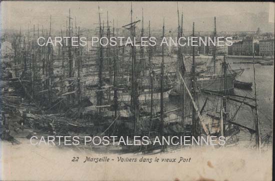 Cartes postales anciennes > CARTES POSTALES > carte postale ancienne > cartes-postales-ancienne.com Provence alpes cote d'azur Bouches du rhone Marseille 1er