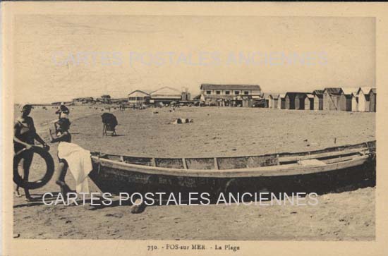 Cartes postales anciennes > CARTES POSTALES > carte postale ancienne > cartes-postales-ancienne.com Provence alpes cote d'azur Bouches du rhone Fos Sur Mer