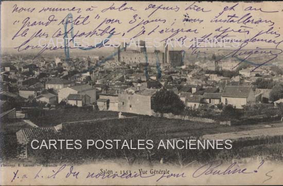 Cartes postales anciennes > CARTES POSTALES > carte postale ancienne > cartes-postales-ancienne.com Provence alpes cote d'azur Bouches du rhone Salon De Provence