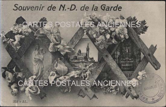 Cartes postales anciennes > CARTES POSTALES > carte postale ancienne > cartes-postales-ancienne.com Bouches du rhone  Marseille 6eme