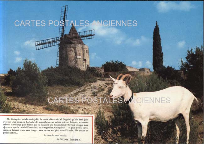 Cartes postales anciennes > CARTES POSTALES > carte postale ancienne > cartes-postales-ancienne.com Provence alpes cote d'azur Bouches du rhone Fontvieille