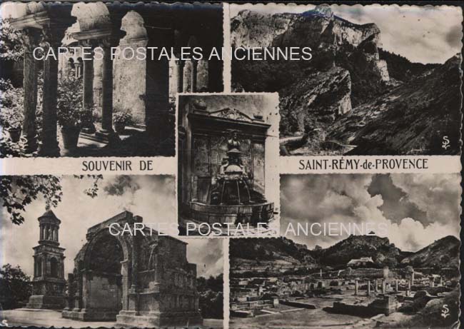 Cartes postales anciennes > CARTES POSTALES > carte postale ancienne > cartes-postales-ancienne.com Provence alpes cote d'azur Bouches du rhone Saint Remy De Provence