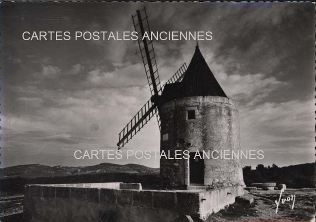 Cartes postales anciennes > CARTES POSTALES > carte postale ancienne > cartes-postales-ancienne.com Provence alpes cote d'azur Bouches du rhone Fontvieille