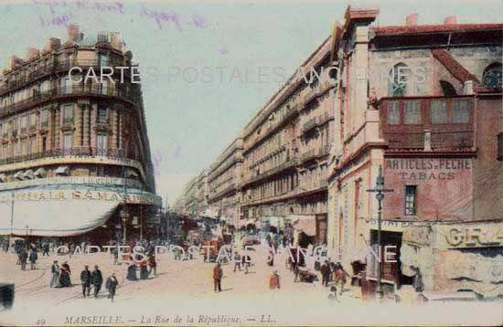 Cartes postales anciennes > CARTES POSTALES > carte postale ancienne > cartes-postales-ancienne.com Provence alpes cote d'azur Bouches du rhone Marseille 1er