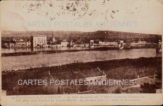 Cartes postales anciennes > CARTES POSTALES > carte postale ancienne > cartes-postales-ancienne.com Provence alpes cote d'azur Bouches du rhone Tarascon