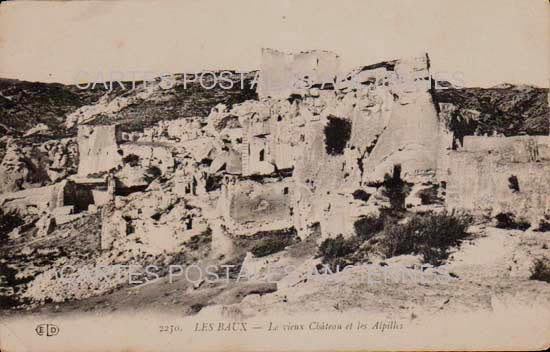 Cartes postales anciennes > CARTES POSTALES > carte postale ancienne > cartes-postales-ancienne.com Provence alpes cote d'azur Bouches du rhone Les Baux De Provence