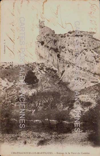Cartes postales anciennes > CARTES POSTALES > carte postale ancienne > cartes-postales-ancienne.com Bouches du rhone  Chateauneuf Les Martigues