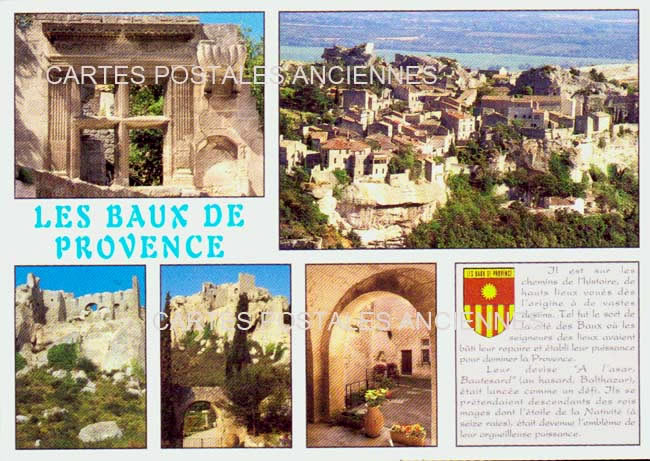 Cartes postales anciennes > CARTES POSTALES > carte postale ancienne > cartes-postales-ancienne.com Provence alpes cote d'azur Bouches du rhone Les Baux De Provence