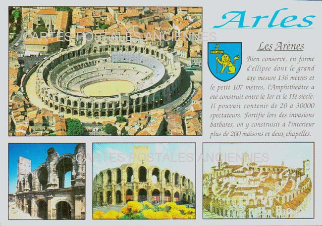 Cartes postales anciennes > CARTES POSTALES > carte postale ancienne > cartes-postales-ancienne.com Bouches du rhone  Arles