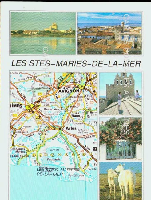 Cartes postales anciennes > CARTES POSTALES > carte postale ancienne > cartes-postales-ancienne.com Bouches du rhone  Saintes Maries De La Mer