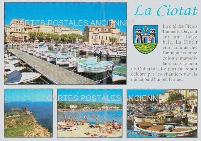 Cartes postales anciennes > CARTES POSTALES > carte postale ancienne > cartes-postales-ancienne.com Bouches du rhone  La Ciotat