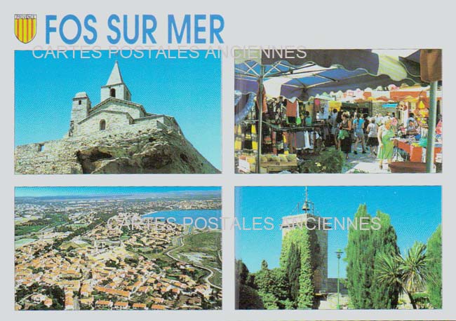 Cartes postales anciennes > CARTES POSTALES > carte postale ancienne > cartes-postales-ancienne.com Provence alpes cote d'azur Bouches du rhone Fos Sur Mer