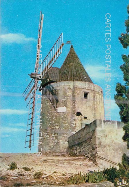 Cartes postales anciennes > CARTES POSTALES > carte postale ancienne > cartes-postales-ancienne.com Provence alpes cote d'azur Bouches du rhone Fontvieille