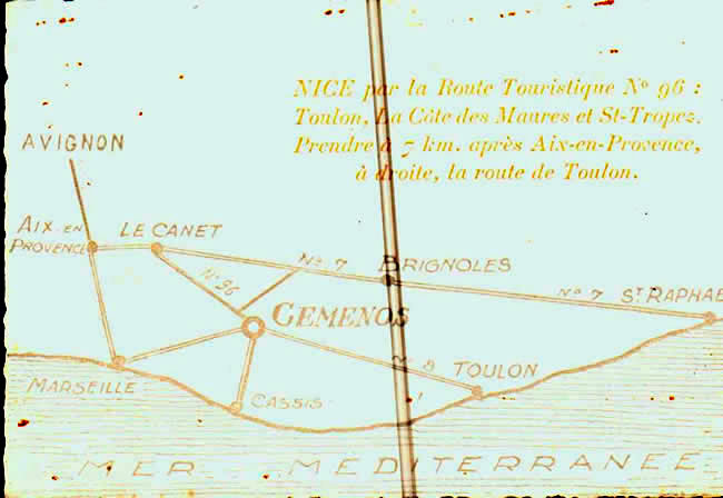 Cartes postales anciennes > CARTES POSTALES > carte postale ancienne > cartes-postales-ancienne.com Provence alpes cote d'azur Bouches du rhone Gemenos