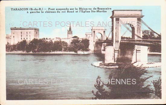 Cartes postales anciennes > CARTES POSTALES > carte postale ancienne > cartes-postales-ancienne.com Bouches du rhone  Tarascon