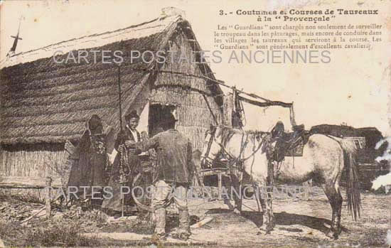 Cartes postales anciennes > CARTES POSTALES > carte postale ancienne > cartes-postales-ancienne.com Bouches du rhone  Saintes Maries De La Mer