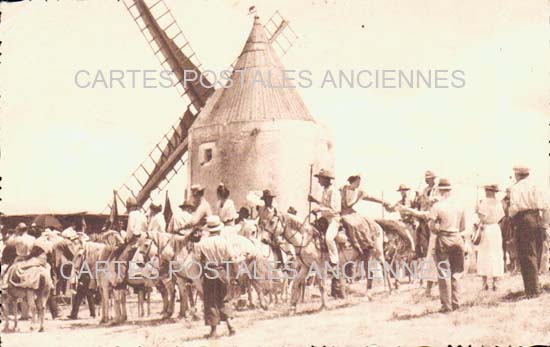 Cartes postales anciennes > CARTES POSTALES > carte postale ancienne > cartes-postales-ancienne.com Provence alpes cote d'azur Bouches du rhone Fontvieille