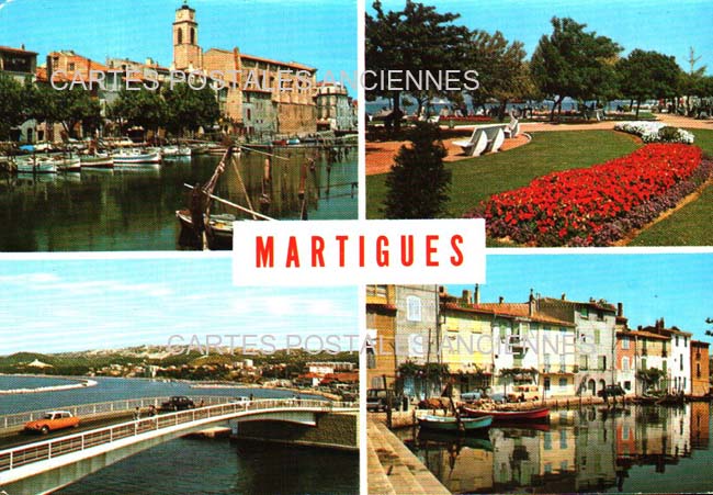 Cartes postales anciennes > CARTES POSTALES > carte postale ancienne > cartes-postales-ancienne.com Provence alpes cote d'azur Bouches du rhone Martigues