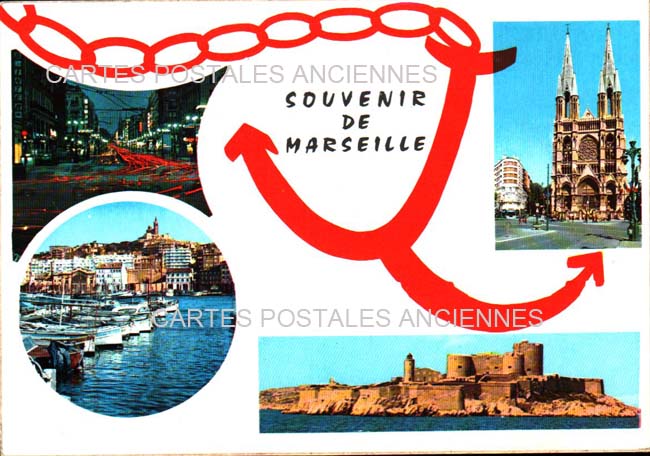 Cartes postales anciennes > CARTES POSTALES > carte postale ancienne > cartes-postales-ancienne.com Provence alpes cote d'azur Bouches du rhone Marseille 1er