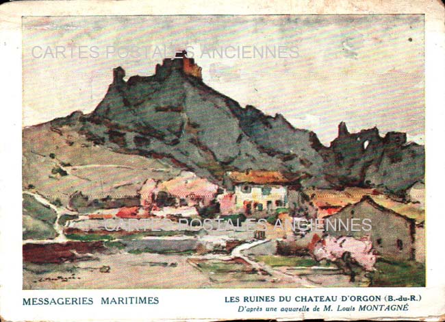 Cartes postales anciennes > CARTES POSTALES > carte postale ancienne > cartes-postales-ancienne.com Provence alpes cote d'azur Bouches du rhone Orgon