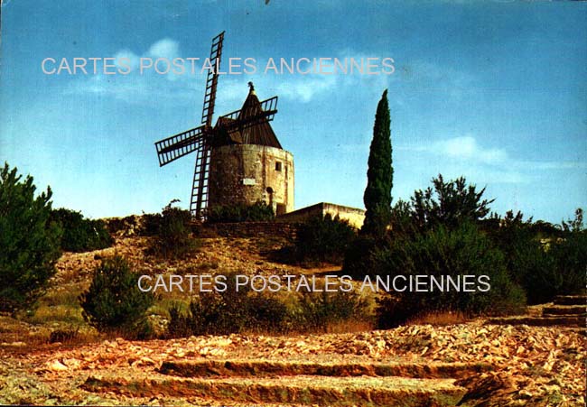 Cartes postales anciennes > CARTES POSTALES > carte postale ancienne > cartes-postales-ancienne.com Provence alpes cote d'azur Bouches du rhone Fontvieille