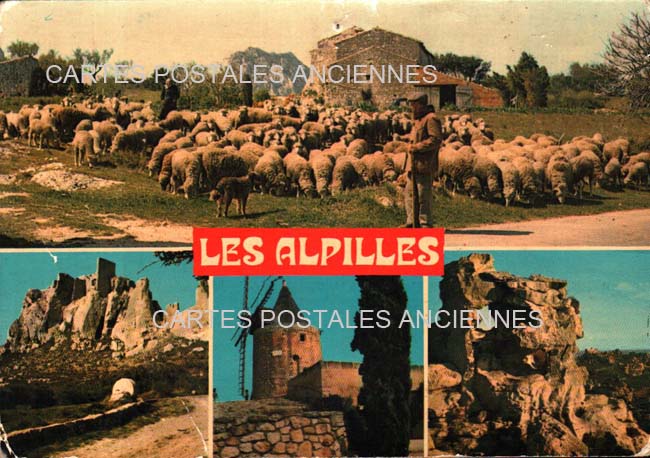 Cartes postales anciennes > CARTES POSTALES > carte postale ancienne > cartes-postales-ancienne.com Provence alpes cote d'azur Bouches du rhone Fontvieille