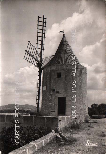 Cartes postales anciennes > CARTES POSTALES > carte postale ancienne > cartes-postales-ancienne.com Provence alpes cote d'azur Bouches du rhone Fontvieille