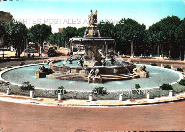 Cartes postales anciennes > CARTES POSTALES > carte postale ancienne > cartes-postales-ancienne.com Provence alpes cote d'azur Bouches du rhone Aix En Provence