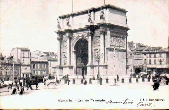 Cartes postales anciennes > CARTES POSTALES > carte postale ancienne > cartes-postales-ancienne.com Bouches du rhone  Marseille 7eme