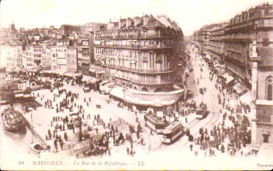 Cartes postales anciennes > CARTES POSTALES > carte postale ancienne > cartes-postales-ancienne.com Provence alpes cote d'azur Bouches du rhone Marseille 1er