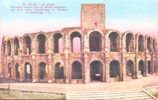 Cartes postales anciennes > CARTES POSTALES > carte postale ancienne > cartes-postales-ancienne.com Provence alpes cote d'azur Bouches du rhone Arles