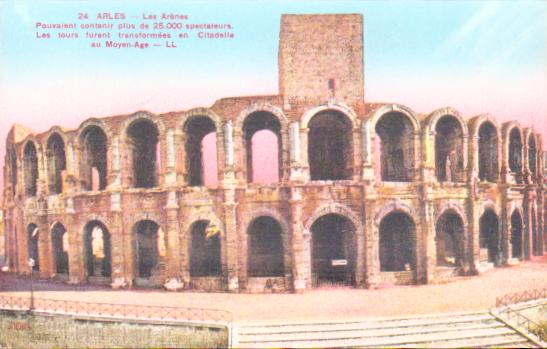 Cartes postales anciennes > CARTES POSTALES > carte postale ancienne > cartes-postales-ancienne.com Provence alpes cote d'azur Bouches du rhone Arles