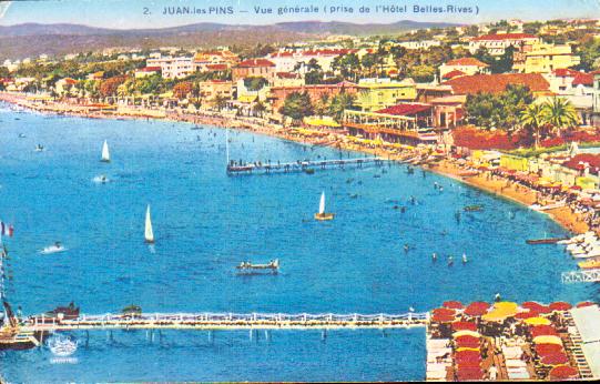 Cartes postales anciennes > CARTES POSTALES > carte postale ancienne > cartes-postales-ancienne.com Alpes maritimes  Juan Les Pins