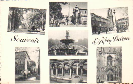 Cartes postales anciennes > CARTES POSTALES > carte postale ancienne > cartes-postales-ancienne.com Bouches du rhone  Aix En Provence